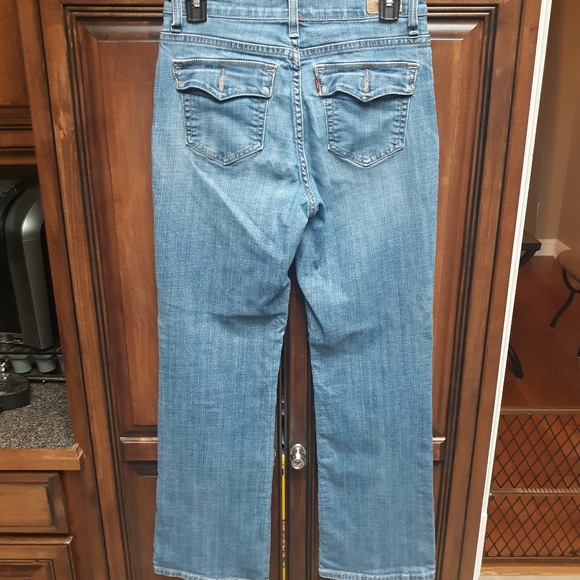 Womens Levi's Perfectly Slimming Bootcut 512 Jeans - Picture 3 of 5